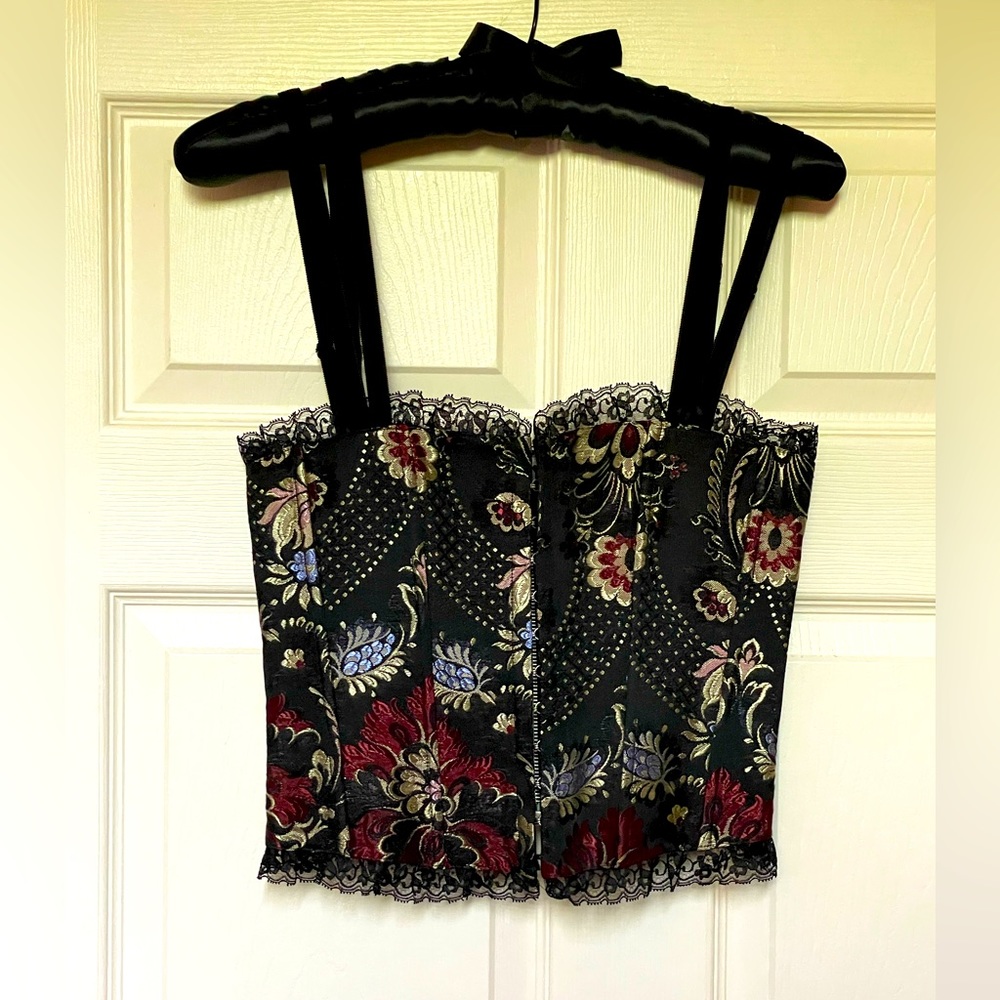 Richmond X Women’s Floral and Lace Corset - Size 6